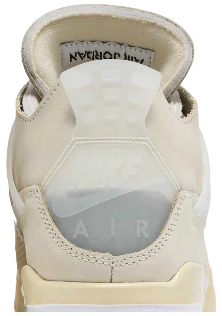 Off-White x Wmns Air Jordan 4 SP 'Sail'