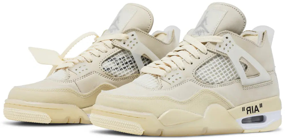 Off-White x Wmns Air Jordan 4 SP 'Sail'