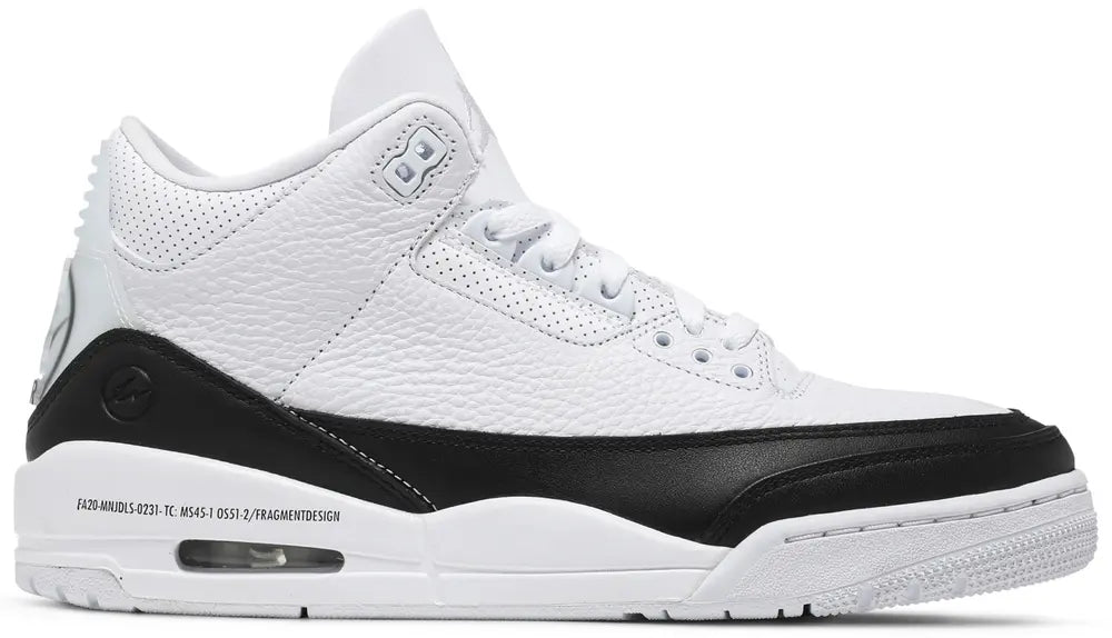 Fragment Design x Air Jordan 3 Retro SP 'White'