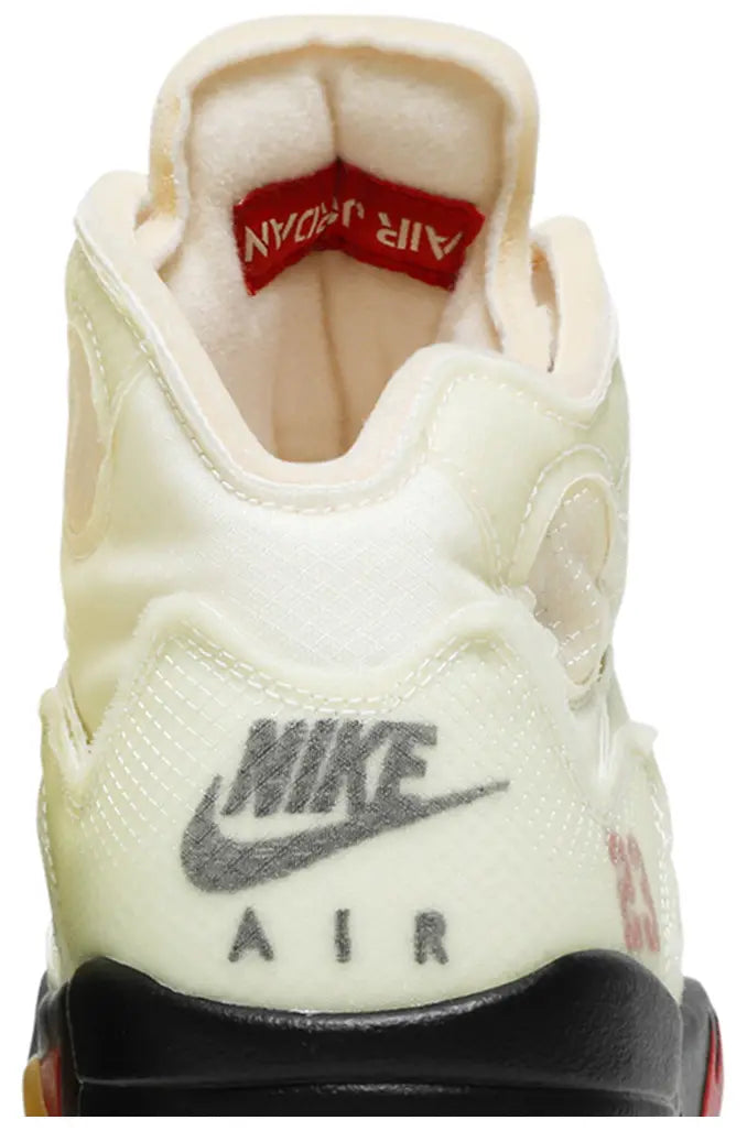Off-White x Air Jordan 5 SP 'Sail'