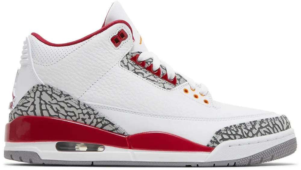 2022 Air Jordan 3 Retro 'Cardinal Red'
