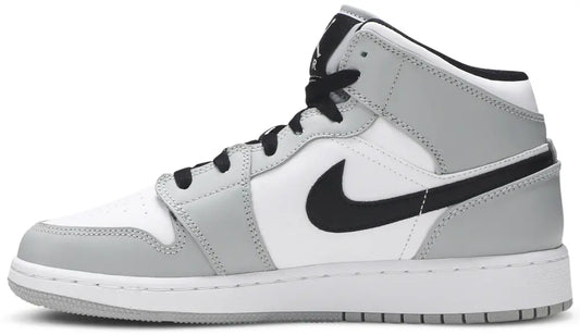 Air Jordan 1 Mid GS 'Light Smoke Grey'