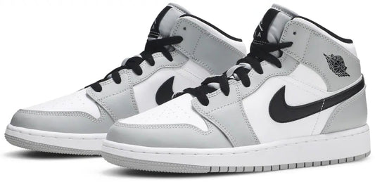 Air Jordan 1 Mid GS 'Light Smoke Grey'